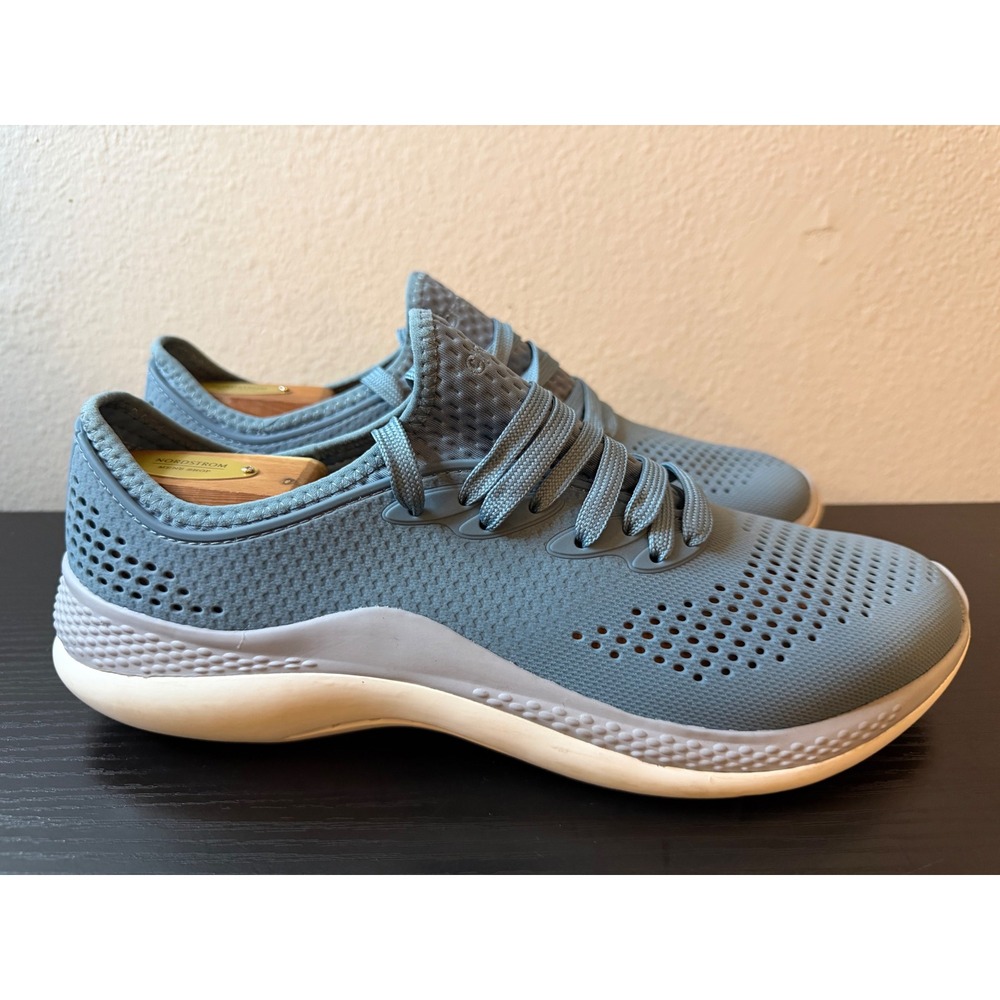 Crocs LiteRide 360 Pacer Mens Size 10 Blue Grey Athletic Sneakers 206715
